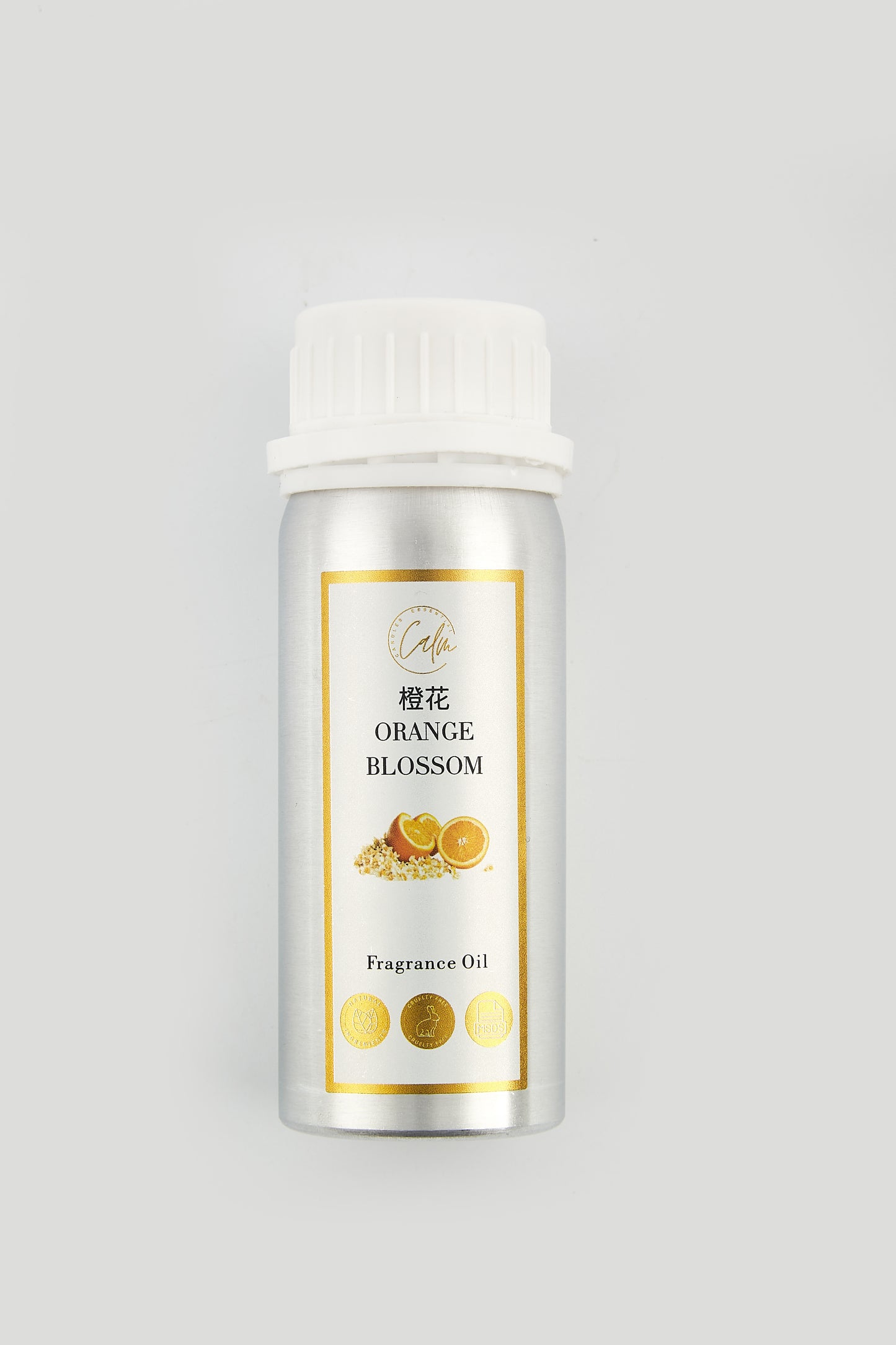 Calm Candles Essential 100ml Diffuser Refill – Yuzu, Geranium, Cedar, Musk, Orange Blossom, Piña Colada & Sandalwood