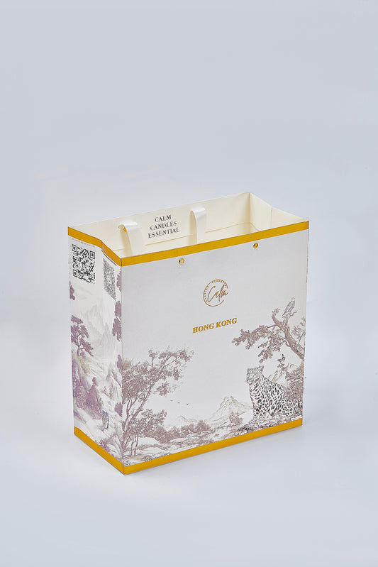 Calm Candles Essential Gift Bag – 300mm x 320mm x 150mm | Elegant, Spacious Packaging for Perfect Gifting