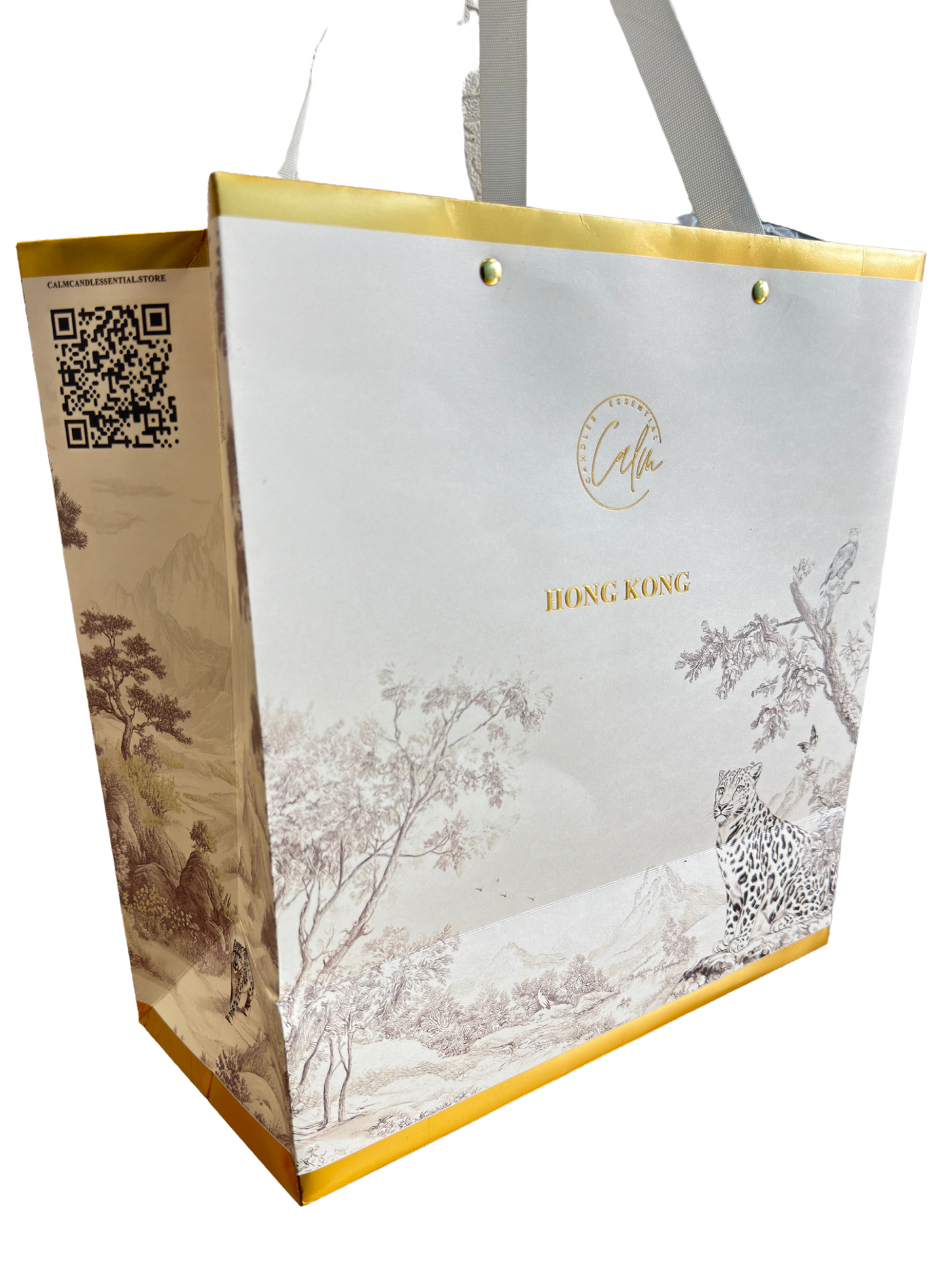 Calm Candles Essential Gift Bag – 300mm x 320mm x 150mm | Elegant, Spacious Packaging for Perfect Gifting