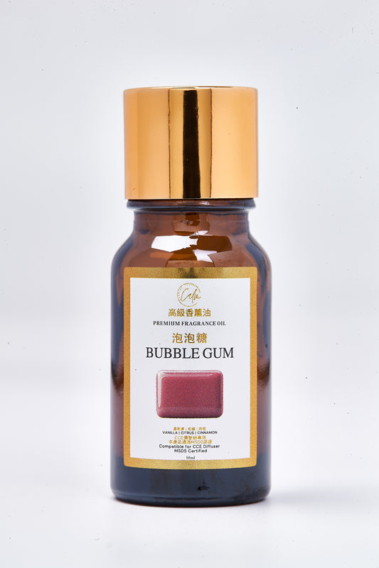 Calm Candles Essential  - Certified Premium Fragrance Oil Bubble Gum Scented Oil 50ml - for Candle Making, Soap Making & Diffuser.
