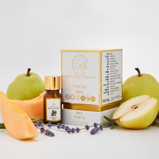 Eve’s Garden Parfum Muskmelon · Lavender · Pear - soft floral and sweetness