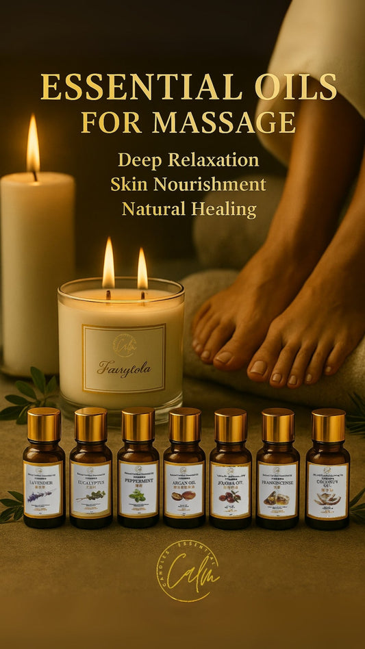 Unlock Serenity: The Science-Backed Benefits of Calm Candles Essential Massage Oil Set