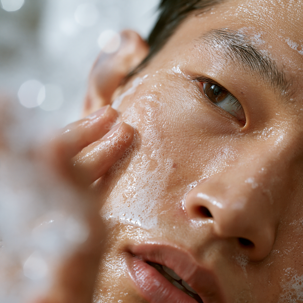 Skin goal visual for everyday cleansing