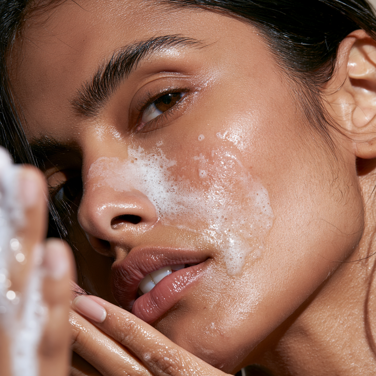 Skin goal visual for dry or rough-feeling skin