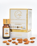 Calm Candles Essential - Sweet Almond IFRA Certified Organic, Undiluted, Natural Essential Oil - Uplifting, Pure & Invigorating Carrier 10ml