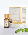Calm Candles Ätherisches Pfefferminzöl 100% rein, IFRA-zertifiziert Bio, unverdünnt, natürliche Aromatherapie, für Diffusion, Haut, Haar, therapeutische Qualität 10ml
