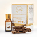 Calm Candles Essential – Oudholz, zertifiziert biologisch, unverdünnt, natürliches ätherisches Öl – Heilende, reine und erfrischende Aromatherapie – Klare Sinne, zertifizierte Qualität für ganzheitliches Wohlbefinden und Unterstützung der Atemwege – 10 ml