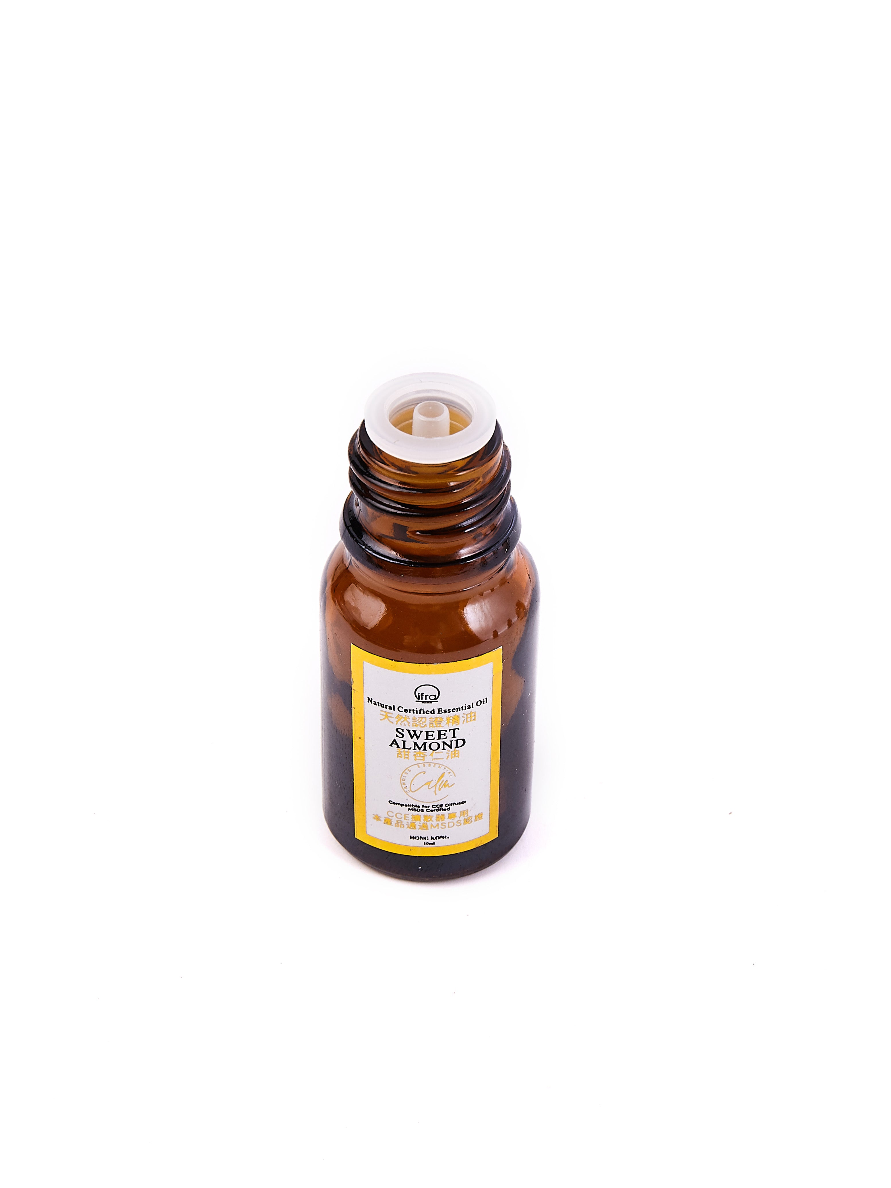 Calm Candles Essential – Süßmandel IFRA-zertifiziertes Bio-Naturöl, unverdünnt – Belebendes, reines und stärkendes Trägeröl 10ml