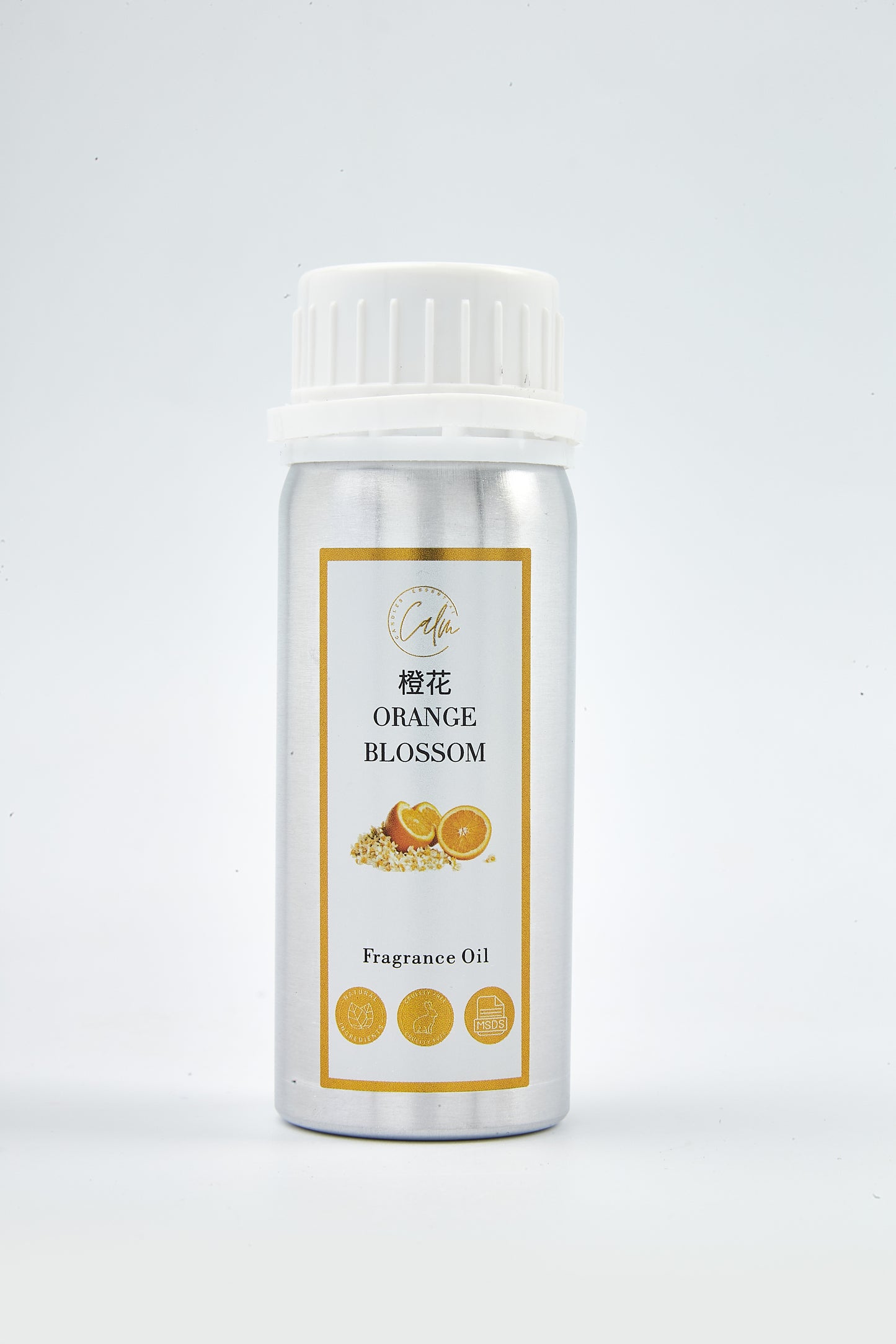 Calm Candles Essential 100ml Diffuser Refill – Yuzu, Geranium, Cedar, Musk, Orange Blossom, Piña Colada & Sandalwood