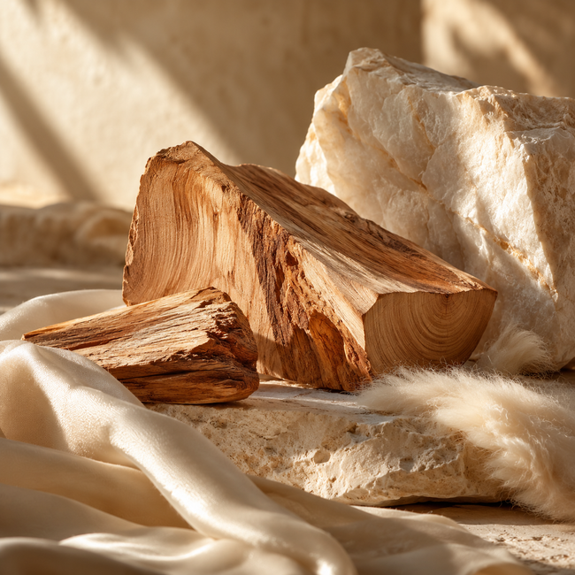 Cedar Clean Woods · Soft Musk-Like Warmth · Smooth Lactonic Facets