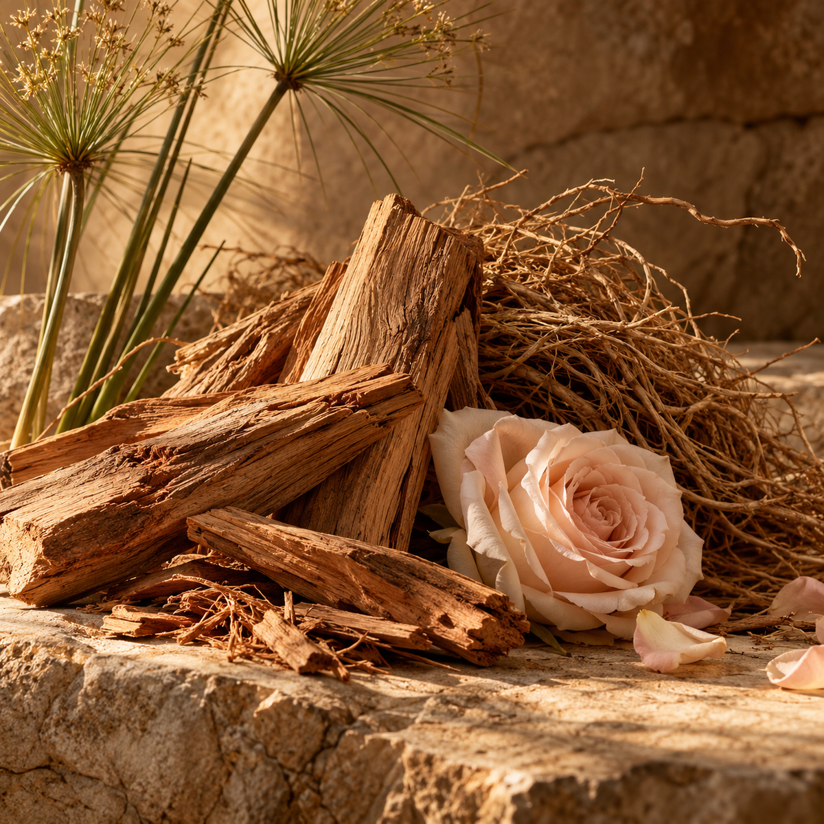 CCE-NOTE | Sandalwood · Vetiver · Papyrus · Rose | Heart