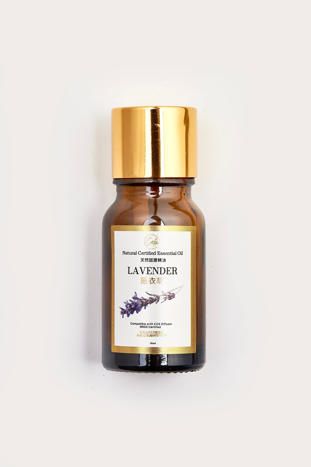 Calm Candles Essential - Organic IFRA Certified Lavender Essential Oil - 100% Pure Natural for Aromatherapy Diffuser for Diffuser, Aromatherapy, Hair Care, Skin Care, Sleep. (10mL)