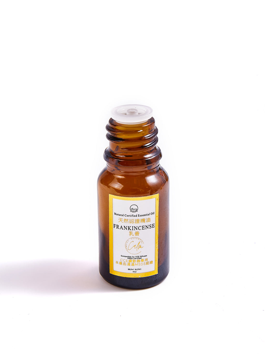 Calm Candles Essential - Organic Certified Frankincense Essential Oil - 100% Pure Natural  for Diffuser, Aromatherapy, Hair Care, Skin Care, Sleep. (10mL) First Grade-A