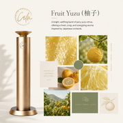 Calm Candles Essential Aroma Diffuser Mini Studio Pro:   Bluetooth, Rechargeable, Cordless 3,230 sqft Waterless  Diffuser with Free 100ml Fragrance Oil - Type C (10,000 mah)