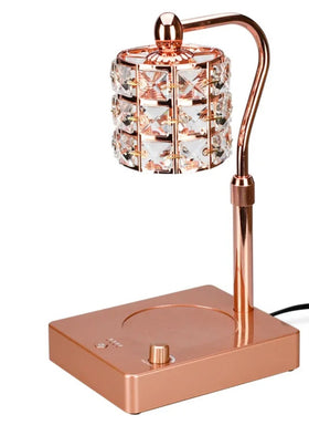Elektrische Kristallkerzenwachswärmer, Einweihungsgeschenk für Mama, dimmbare Kerzenlampe, kompatibel mit Glaskerzen, Kerzenhalter für ästhetische Wohnkultur