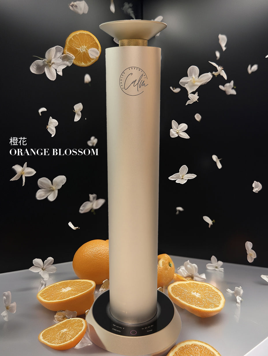 Calm Candles Essential Aroma Diffuser Mini Studio Pro:   Waterless Cordless Diffuser with Free 100ml Fragrance Oil - Type C (10,000 mah)