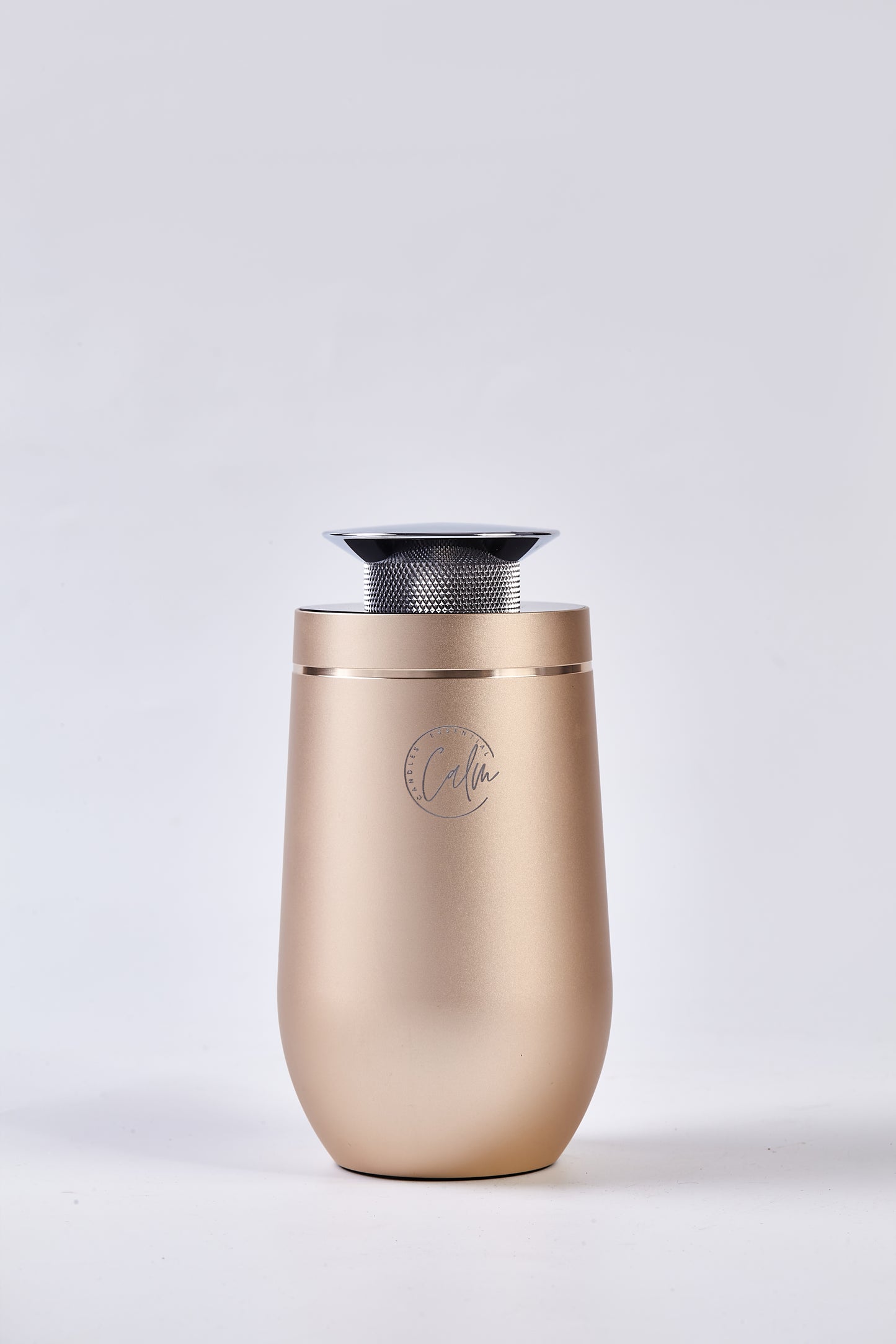 Calm Candles Essential | 10ml Cordless Red Dot Award-Winning Touch Screen Professional Grade Humidifier, Nebulizer, Nebulizing Professional Machine Waterless Rechargeable Portable Mini Essential Oil Car Aroma Diffuser without oil (2000mah,Gold)