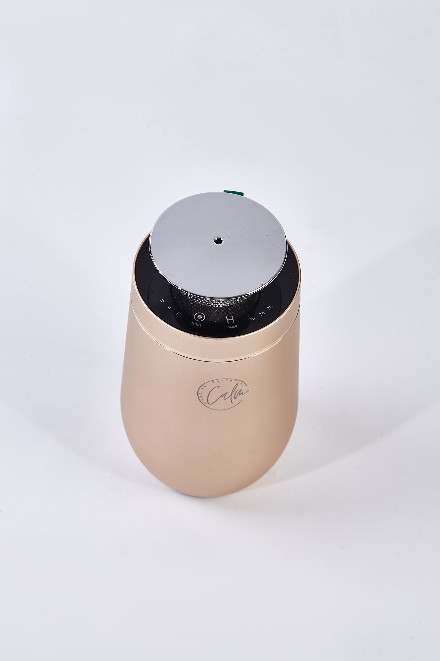 Calm Candles Essential | 10ml Cordless Red Dot Award-Winning Touch Screen Professional Grade Humidifier, Nebulizer, Nebulizing Professional Machine Waterless Rechargeable Portable Mini Essential Oil Car Aroma Diffuser without oil (2000mah,Gold)