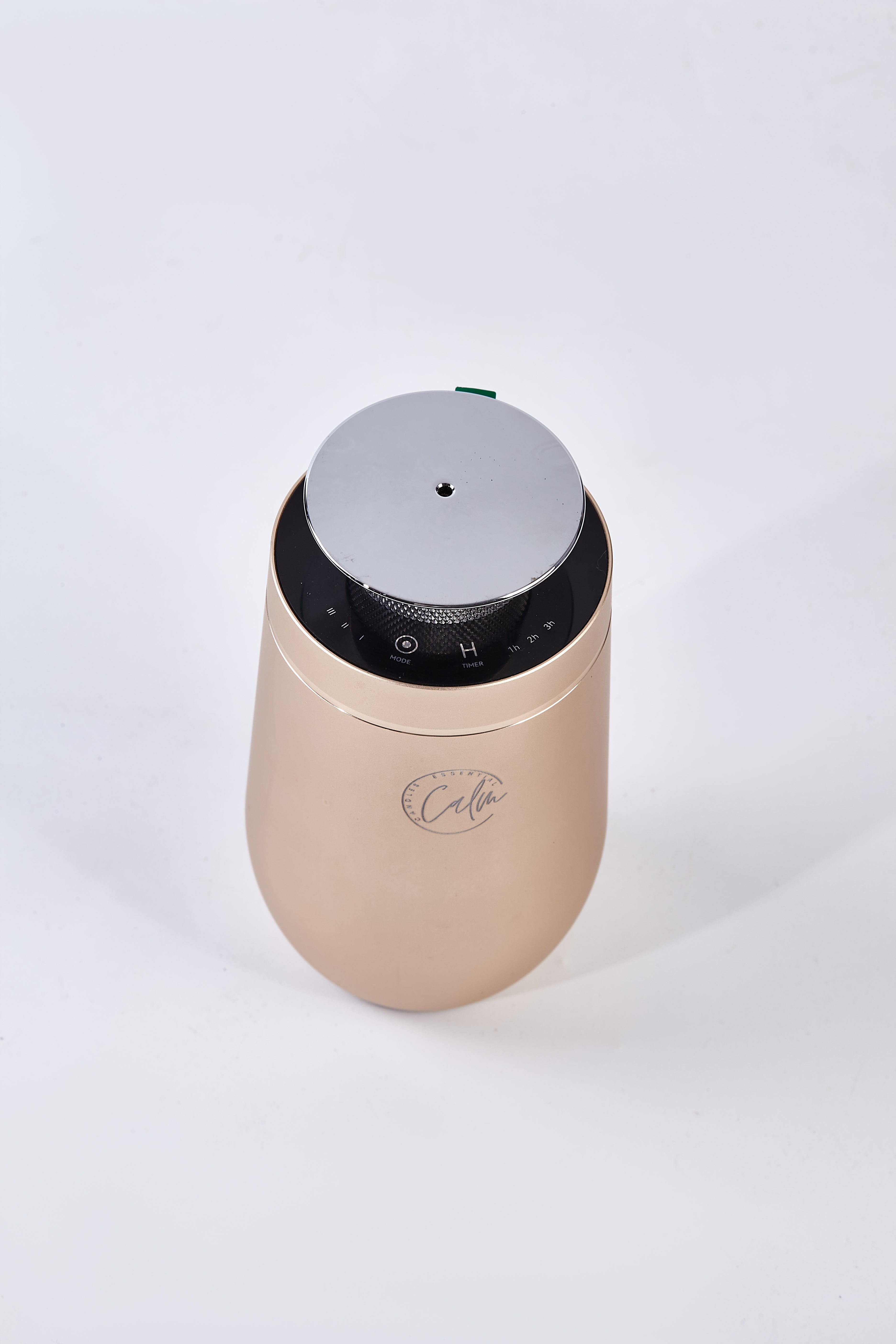 Calm Candles Essential | 10ml Cordless  Touch Screen Professional Grade Diffuser Waterless Rechargeable Portable Mini Essential Oil Car Aroma Diffuser without oil (2000mah,Gold)
