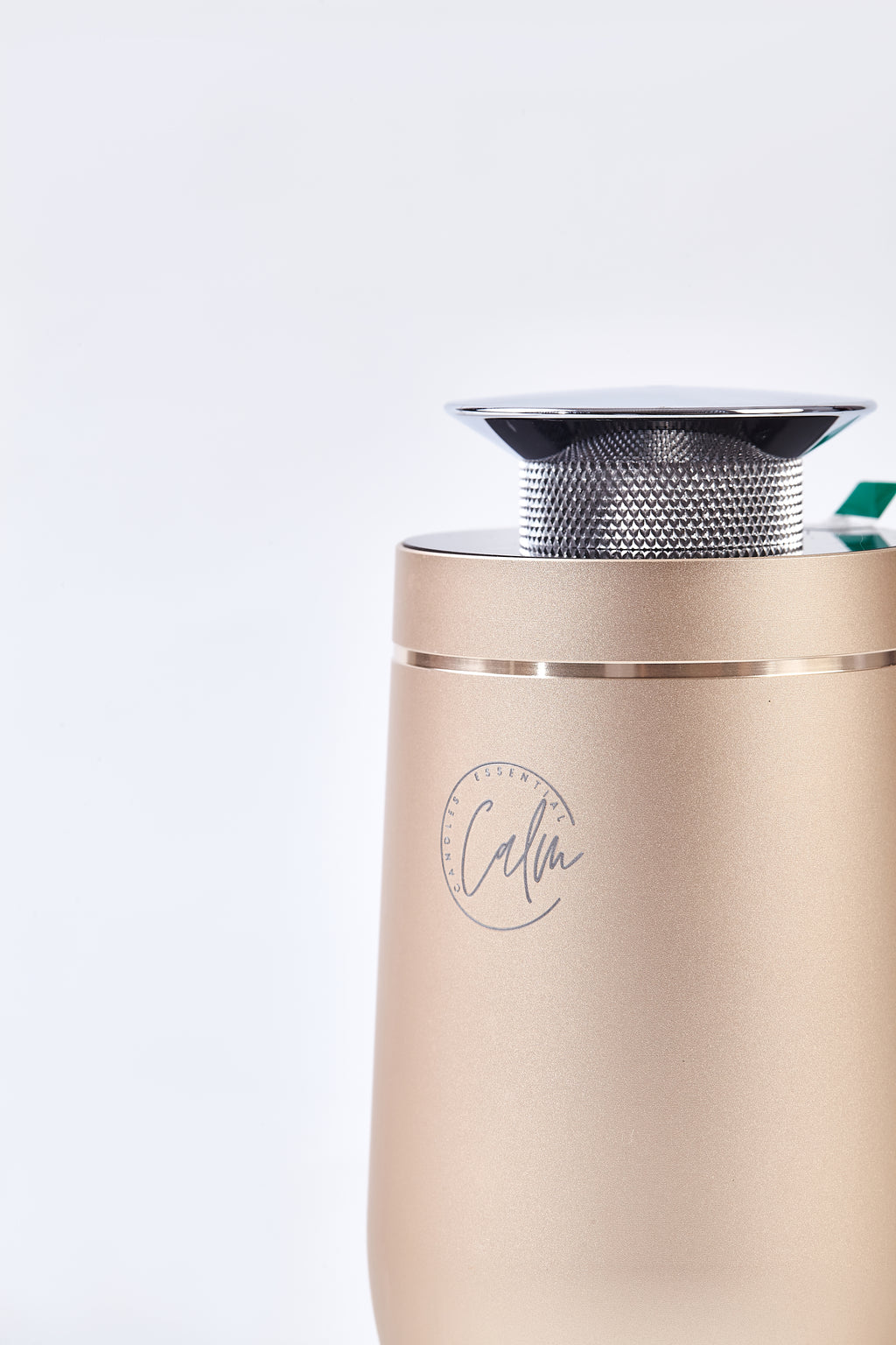 Calm Candles Essential | 10ml Cordless  Touch Screen Professional Grade Diffuser Waterless Rechargeable Portable Mini Essential Oil Car Aroma Diffuser without oil (2000mah,Gold)