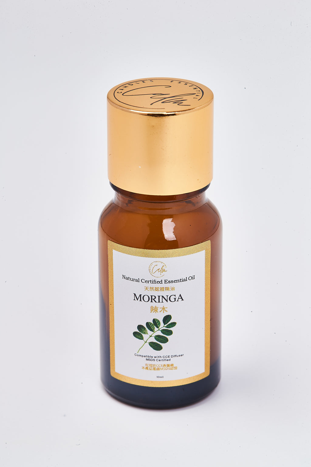 Calm Candles Essential – Zertifiziertes Moringaöl 10ml | Nährender botanischer Extrakt für Hautfeuchtigkeit, Heilung & Wohlbefreiung | 100% Naturrein, für Diffusor geeignet