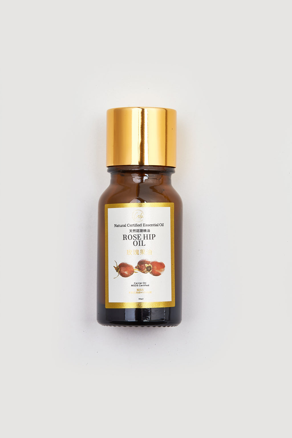 Calm Candles Essential - Rosehip Certified Organic, Undiluted, Natural Essential Oil - Healing , Pure  & Refreshing Aromatherapy - Clear Your Senses, Certified Quality for Holistic Well-Being & Respiratory Health Support - 10ml