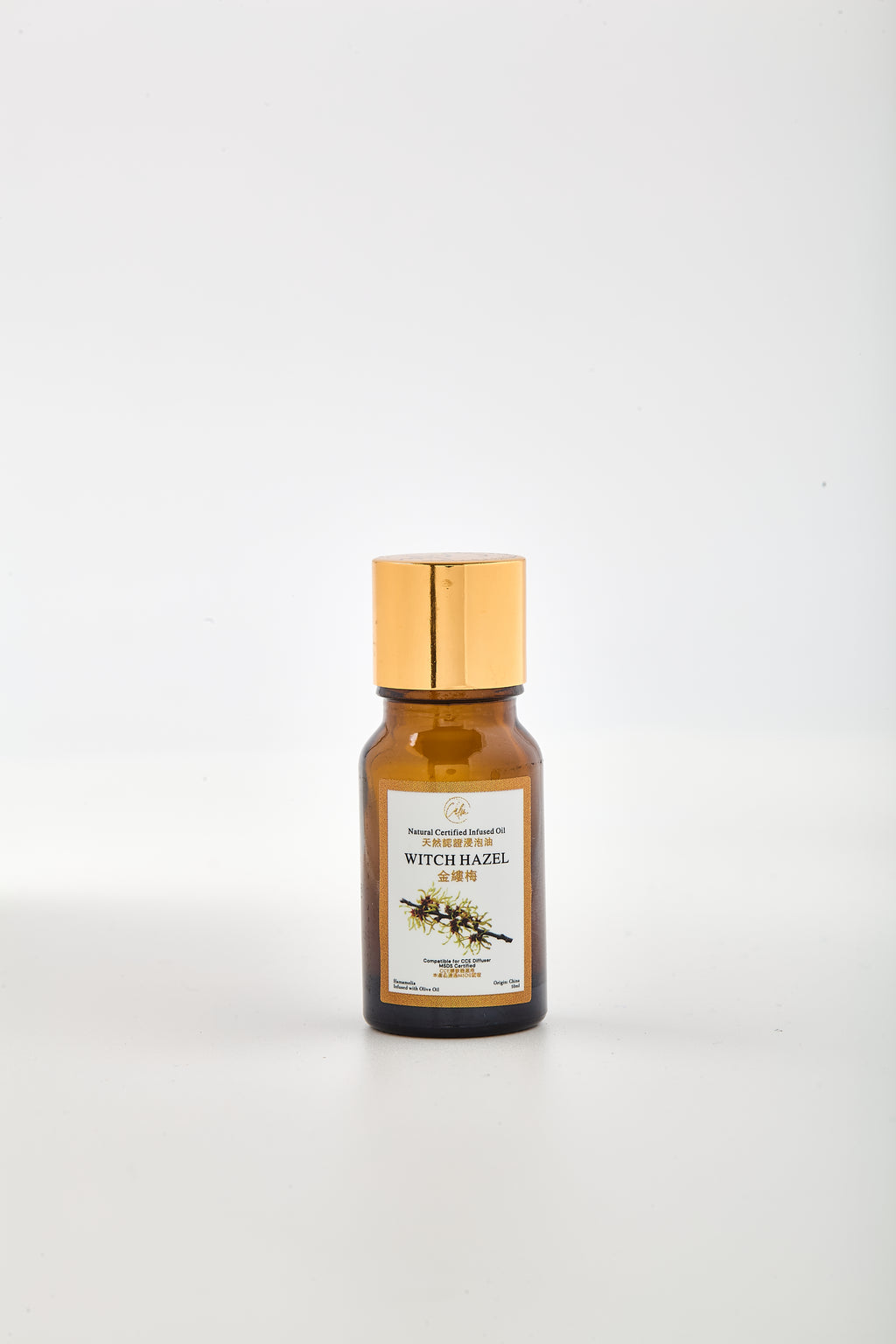 Hamamelisöl 10ml – Natürliches Adstringens zur Hautstraffung, Porenverkleinerung & Aknehilfe | Calm Candles Essentielles Botanisches Premium-Öl