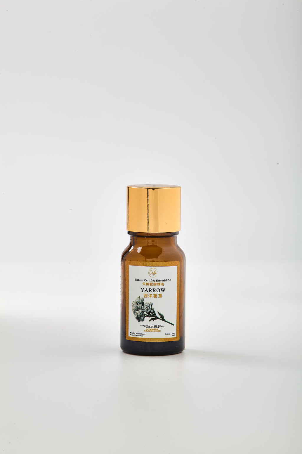 Calm Candles Schafgarbenöl (10ml) – 100% reines, natürliches ätherisches Schafgarbenöl zur Hautheilung, Entzündungshemmung & Entspannung | Hochwertiger Pflanzenextrakt