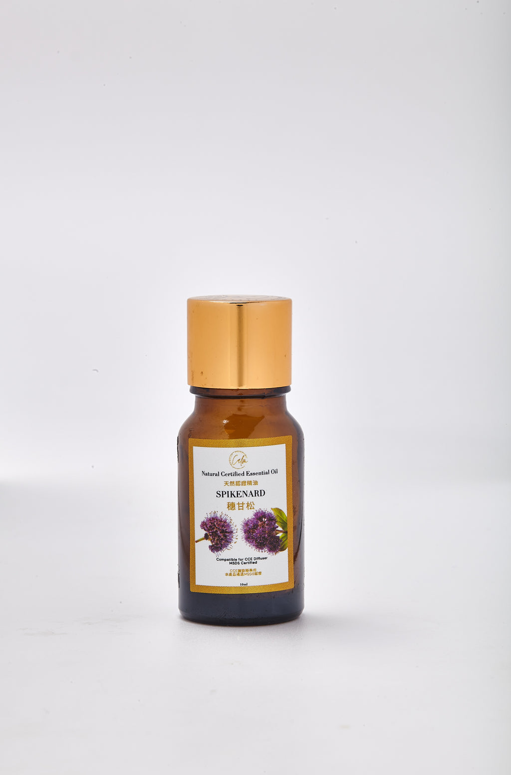 Calm Candles Essential – Narde Ätherisches Öl, Zertifiziert Biologisch, Unverdünnt, Natürliches Ätherisches Öl – Erdend, Beruhigend & Regenerierend für die Aromatherapie | Fördert Tiefe Entspannung, Emotionales Gleichgewicht & Hautgesundheit – 10ml