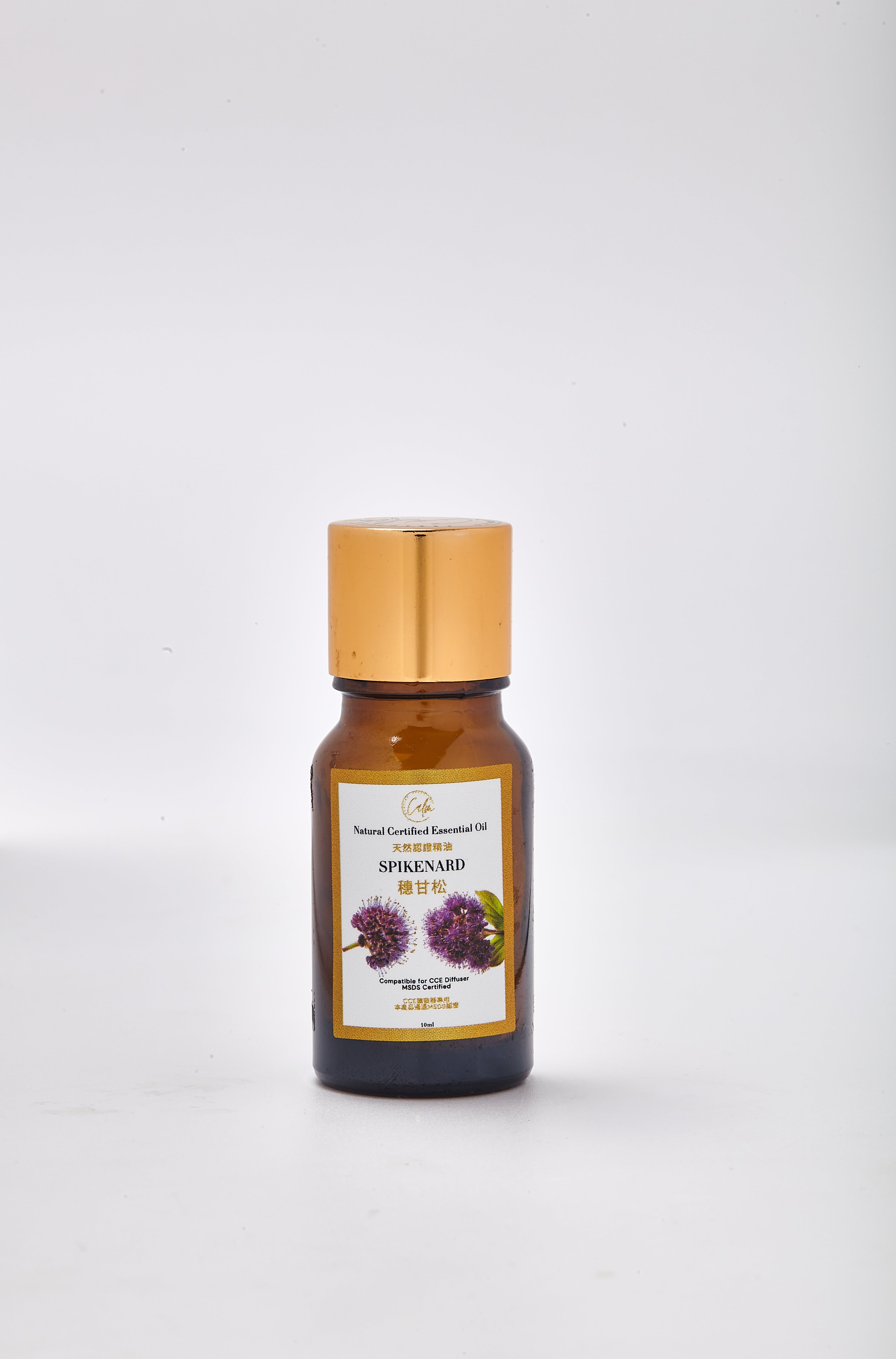 Calm Candles Essential – Narde Ätherisches Öl, Zertifiziert Biologisch, Unverdünnt, Natürliches Ätherisches Öl – Erdend, Beruhigend & Regenerierend für die Aromatherapie | Fördert Tiefe Entspannung, Emotionales Gleichgewicht & Hautgesundheit – 10ml