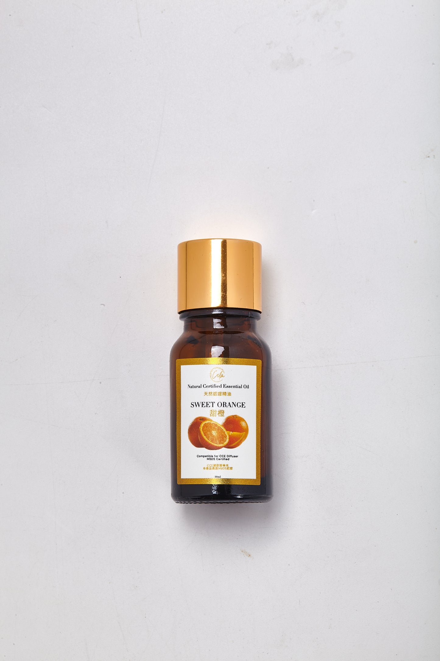 Calm Candles Essential – Sweet Orange Certified Organic, Undiluted, Natural Essential Oil – Uplifting, Refreshing & Mood-Boosting Aromatherapy |  Enhance Energy, Relaxation & Home Fragrance – 10ml