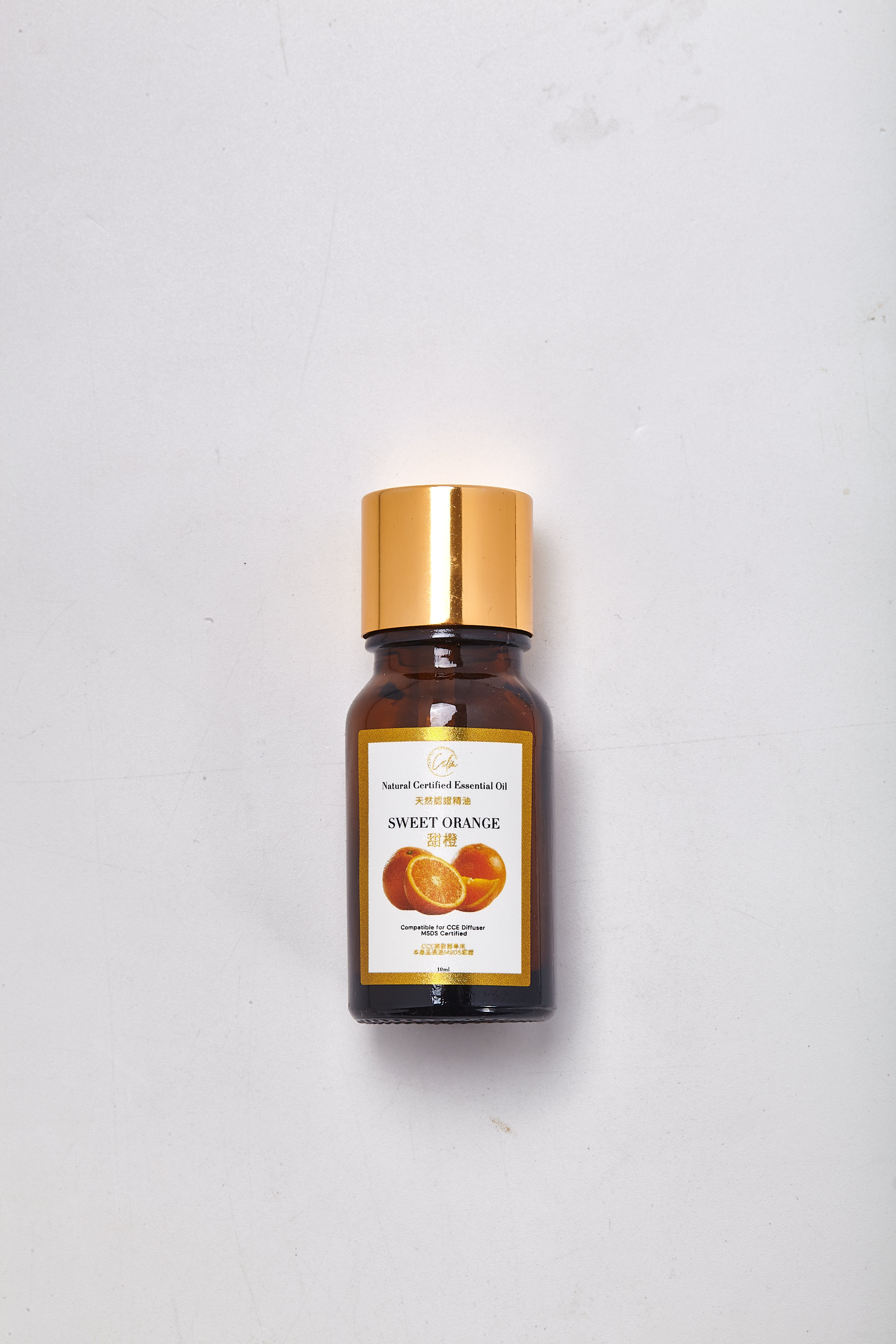 Calm Candles Essential – Sweet Orange Certified Organic, Undiluted, Natural Essential Oil – Uplifting, Refreshing & Mood-Boosting Aromatherapy |  Enhance Energy, Relaxation & Home Fragrance – 10ml