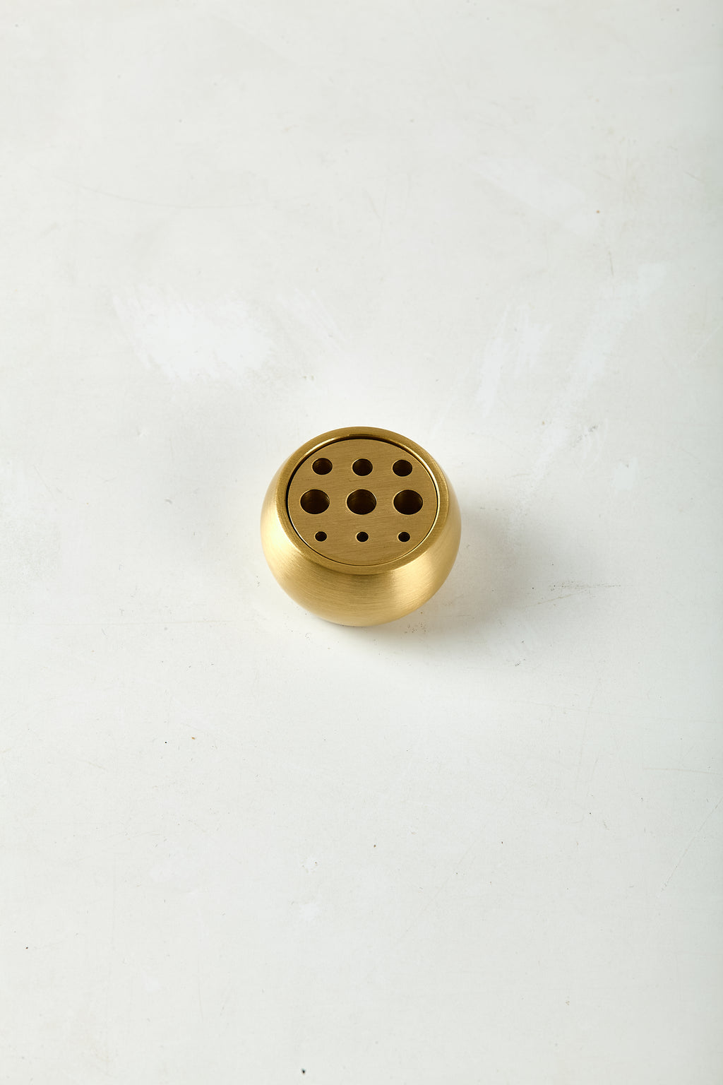 Calm Candles Essential | Hand-Forged Solid Brass Incense Tray & Globe Holder Collection